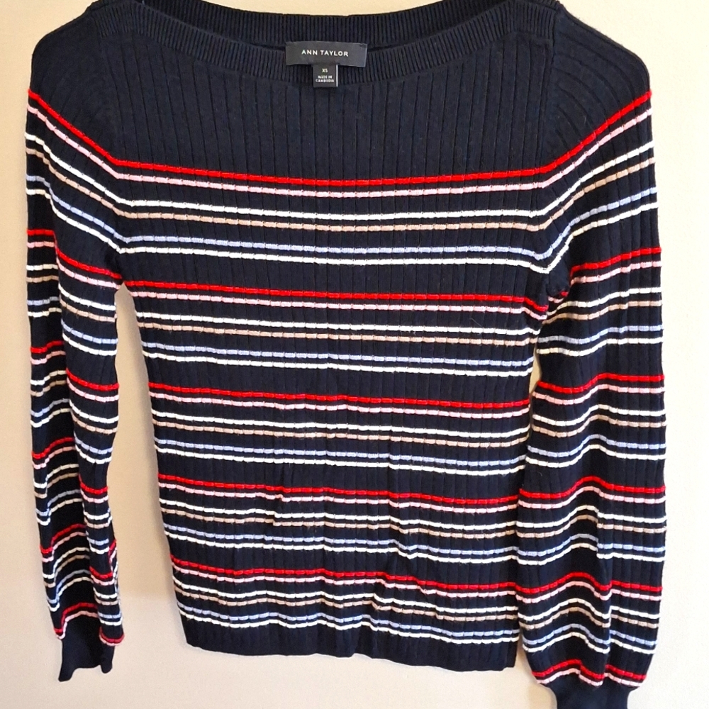 Ann Taylor striped sweater